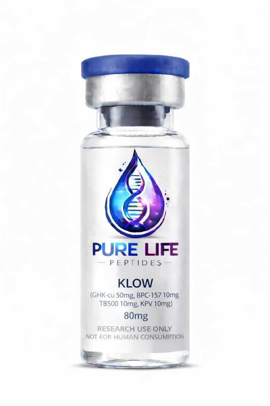 KLOW (GHK-cu 50mg, BPC-157 10mg, TB500 10mg, KPV 10mg) – 80mg