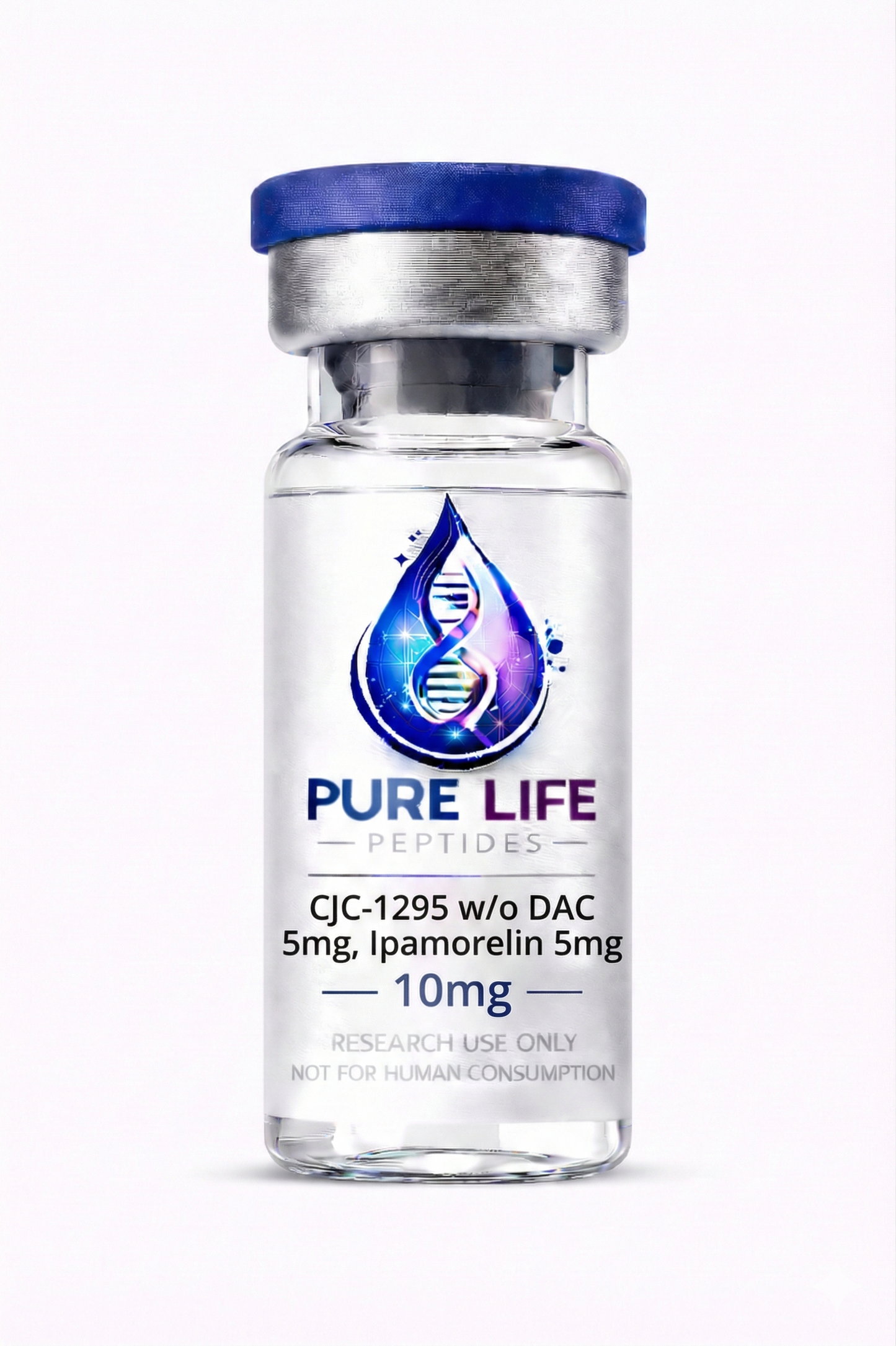 CJC-1295 w/o DAC 5mg, Ipamorelin 5mg – 10mg